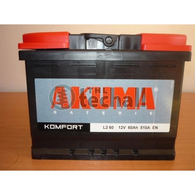 Akuma Komfort 12V 60Ah 510A L2 60