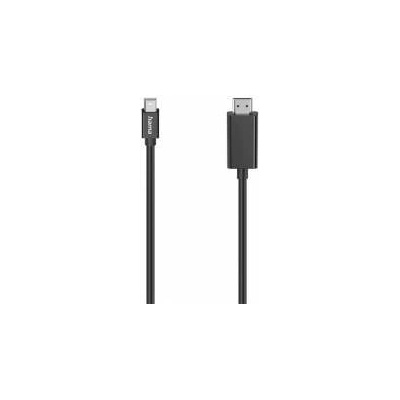 Видео кабел HAMA Mini-Display port - HDMI, Ultra-HD 4K, 1.50м, Черен, HAMA-200711
