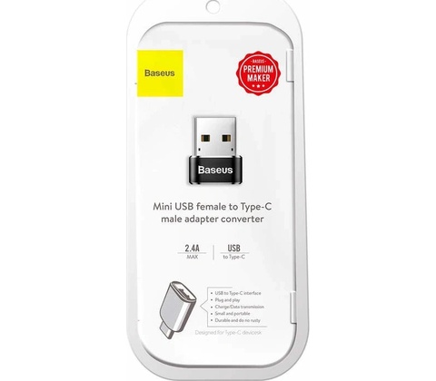 Baseus USB-C to USB-A adapter 5A