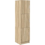 vidaXL Висок шкаф Сонома дъб 31.5 x 32 x 122.5 см (869348)