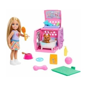 Mattel Brb chelsea transporter pieska lalka jdf89 wb3