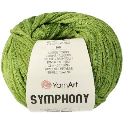 YarnArt Symphony 2112 olivově zelená