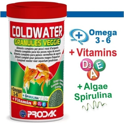 Prodac Coldwater Granules Veggie 250 ml