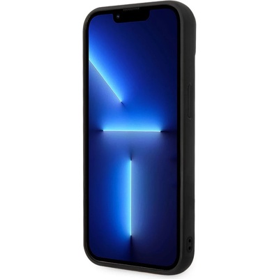 KARL LAGERFELD Гръб Karl Lagerfeld Quilted Puffy Ikonik Logo Case за iPhone 14 Plus - Черен (3666339077723)