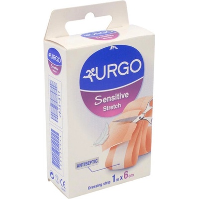 Urgo Sensitive Stretch náplasť 1 m x 6 cm, 1 x 1 ks