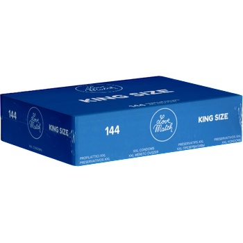 ostatní Love Match Bulk-Pack: King Size, 144 extra large condoms