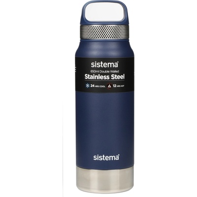 Sistema Hydrate Termoláhev Stainless Steel 650 ml modrá