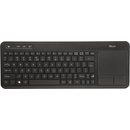 Image 1 of Trust Veza Wireless Touchpad Keyboard US (20960)