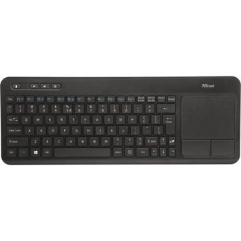 Image 1 of Trust Veza Wireless Touchpad Keyboard US (20960)
