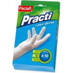 Paclan 10 бр латексови ръкавици Paclan - размер М