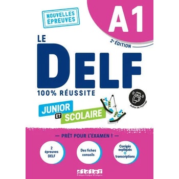 DELF A1 100% réussite scolaire et junior - édition 2022 - Livre + didierfle. app