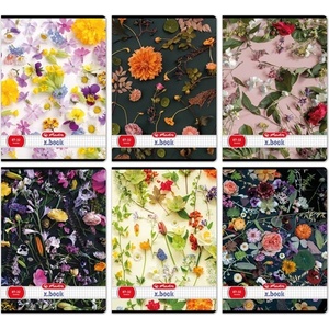 Herlitz Flower II A4 87-32 карирана тетрадка 400200723 (400200723)