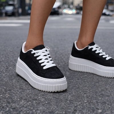 Comer dámske tenisky EL038 Black