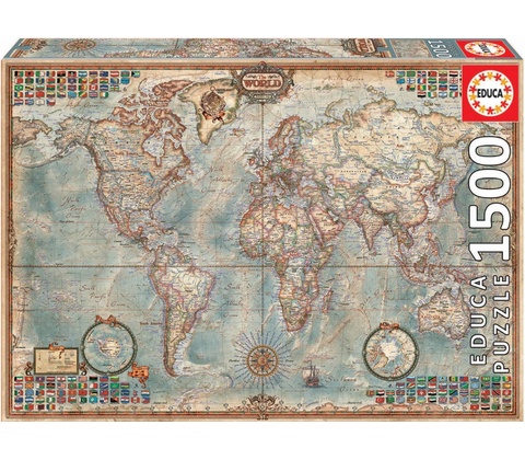 Educa Mapa 1500 dílků