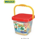 Wader 41340 Mini Blocks Velký kbelík s kostkami