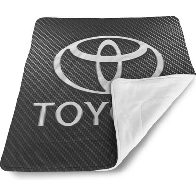 Sablio Detská deka pre bábätko Toyota Carbon