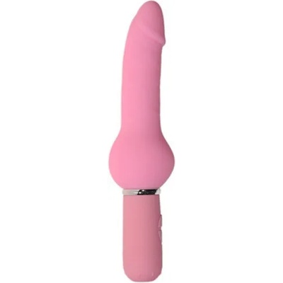 Sensual Вибратор мед. силикон "fanta bliss pink" 20 см