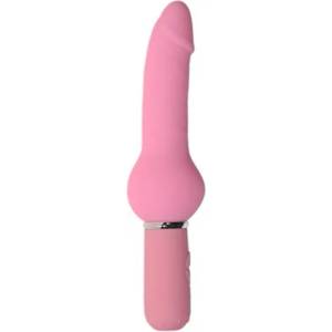 Sensual Вибратор мед. силикон "fanta bliss pink" 20 см