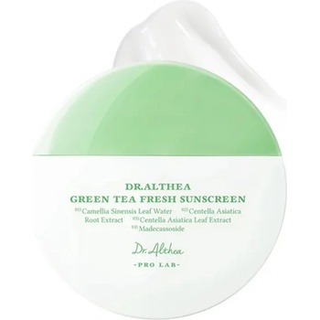 Dr. Althea Green Tea Fresh Sunscreen SPF50+ PA++++ - Слънцезащитен Крем 45мл