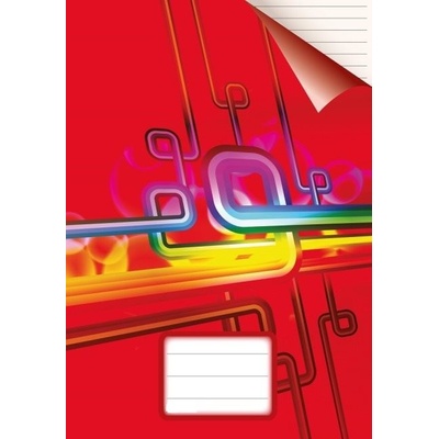 REAS PACK Školní sešit 544 Červený