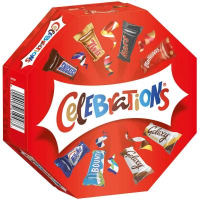 Celebrations mix čokoládových bonbonů 230 g