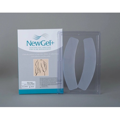 New Gel+ Silikónová náplasť na brucho priehľadná 2 ks