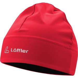 Löffler Зимна шапка (beanie) Löffler Mono Hat Beanie - Red - размер One Size (204-7438-0511)