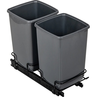 Addis Plastové odpadkové koše v sadě 2 ks 20 l