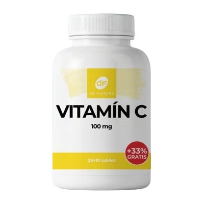 Dr.fleming Vitamin C 100mg +33% 40 ks