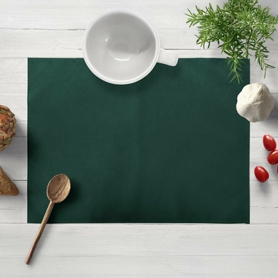 Biante Sametové prostírání Velvet Premium SVP-044 Lesní zelená 30x40 cm