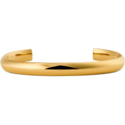Daniel Wellington Pevný otvorený náramok z pozlátenej ocele Arch DW0040194 18,5 cm