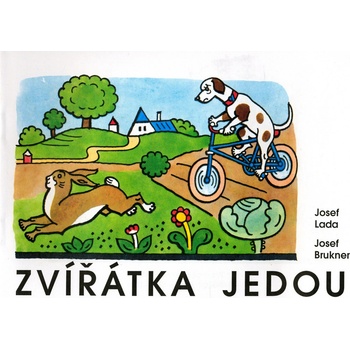 Zvířátka jedou Josef Lada omalovánka Josef Brukner Josef Lada