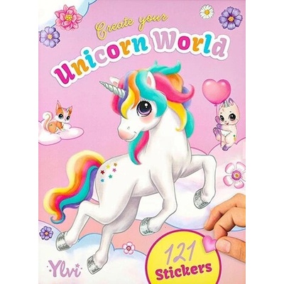 Ylvi Create Your Unicorn World 121 samolepiek