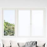 vidaXL Статично прозорчно фолио Матов бял 90 x 1000 cm ПВЦ (3394694)