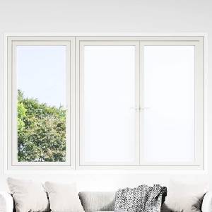 vidaXL Статично прозорчно фолио Матов бял 90 x 1000 cm ПВЦ (3394694)