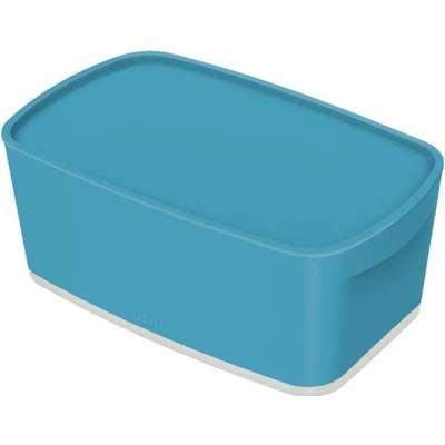 Leitz LEITZ Úložný box s vekomMyBox, veľkosť S kľudná modrý