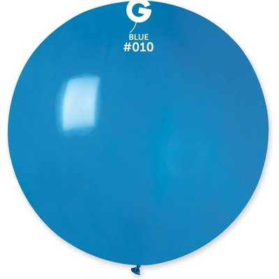 Balón JUMBO latexový 80 cm modrý