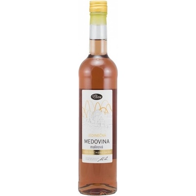 Pleva Medovina jedinečná malinová 0,5 l