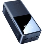  Външна батерия JOYROOM, 30000 mAh, 22, 5W, Power Delivery, Quick Charge, 2хUSB/USB-C, LED дисплей, JR-QP193, Черна (JR-QP193)