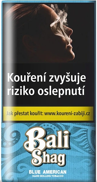 Bali Shag Blue American Tabák cigaretový 30 g x 5 ks od 1 149 Kč