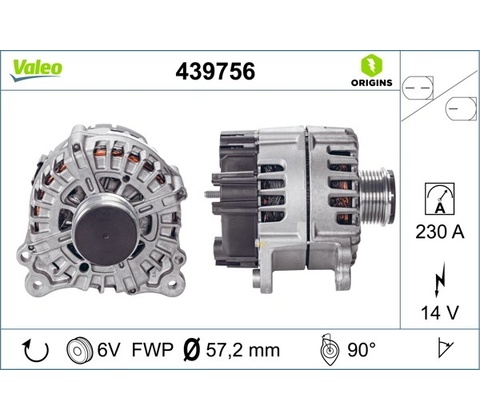 generátor VALEO 439756