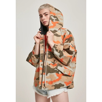 Urban Classics Дамско яке в камуфлажен цвят от Urban Classics Ladies Oversized Camo Parka UB-TB3429-02436 - Камуфлаж, размер M