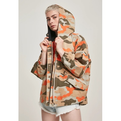 Urban Classics Дамско яке в камуфлажен цвят от Urban Classics Ladies Oversized Camo Parka UB-TB3429-02436 - Камуфлаж, размер M