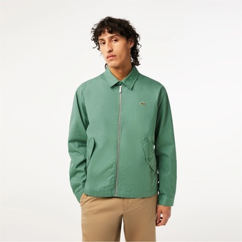 Image 1 of Lacoste Яке Lacoste Men's Gabardine Zipped Bomber Jacket - Ash Tree