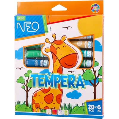 Neo Fantasy farby temperové 6 ml 20 ks