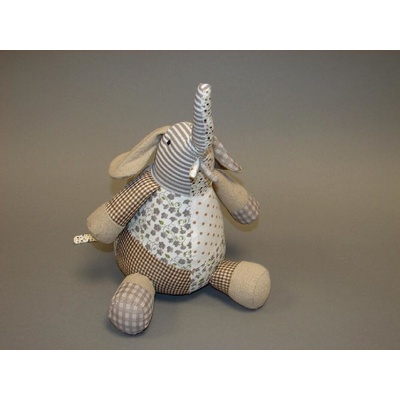 Slon FLOWERS NATURAL 20x14x24 cm