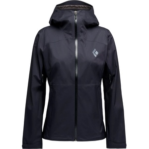 Black Diamond Дамско водоустойчиво яке Black Diamond Women's Fineline Stretch Shell Waterproof jacket - Black - размер XS (102-4135-0112)