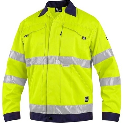 Canis CXS NORWICH HI VIS výstražná montérková bunda ŽLTÁ