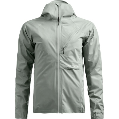 Ortovox Дамско водоустойчиво яке Ortovox Women's Trace 2.5L Jacket Waterproof jacket - Green Sage (102-5289-0312)