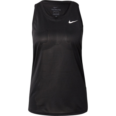 Nike Спортен топ черно, размер m